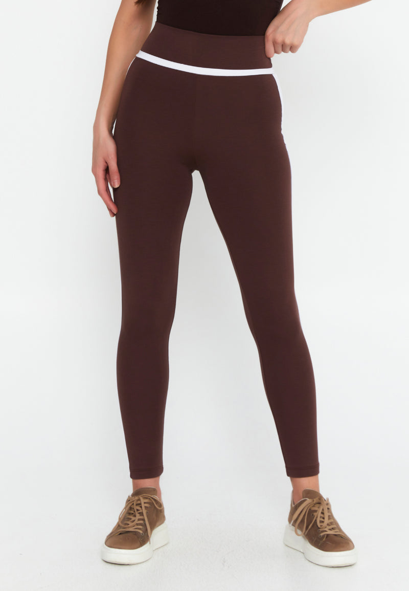 Tipped Bodysuit & Leggings Set