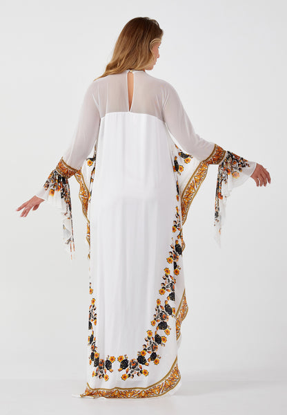 Elegance High-Neck Maxi Dress™