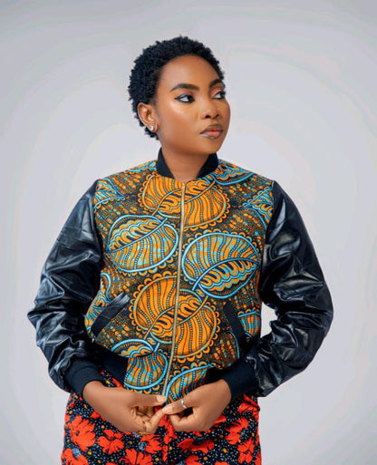 African Print Bomber Jacket™